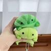 PP Cotton Green Frog Plush Toy Green Color Stuffed Animal Doll  Decompress Animals