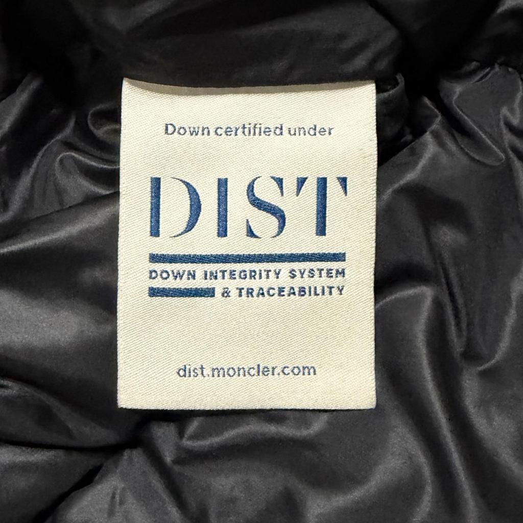 Used MONCLER SASSIEREDown Jacket Black Nylon Mens