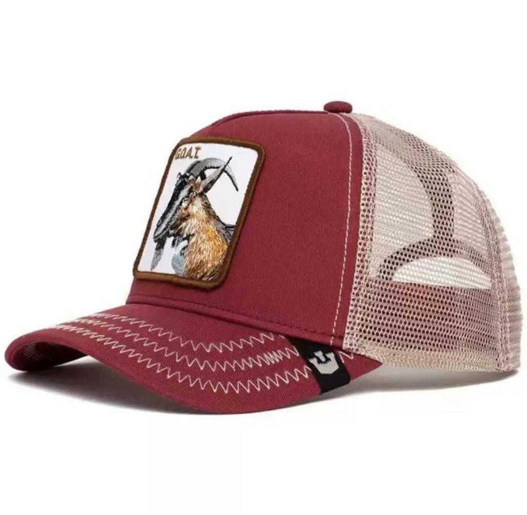 Four Season  Animal Baseball Cap Sunscreen Mesh Embroidery Panther Rooster Lion Cap Fashion Baseball Cap Women Men