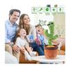 Cactus en Peluche Dansant - KAWAII - Cadeau pour Enfants - Vert et marron
