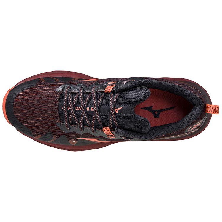 Mizuno Wave Daichi 6 Comfortable Breathable Low-Top Running Shoes Women Sneaker Black Red J1GK217163