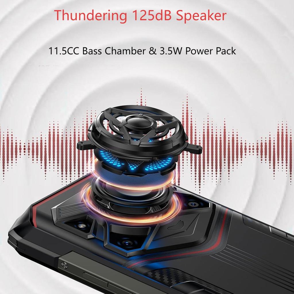 Doogee 5G Blade20 Play Cellhone,32GB+256GB, 10300mAh, 6.6'' Display, 50MP, Android 15