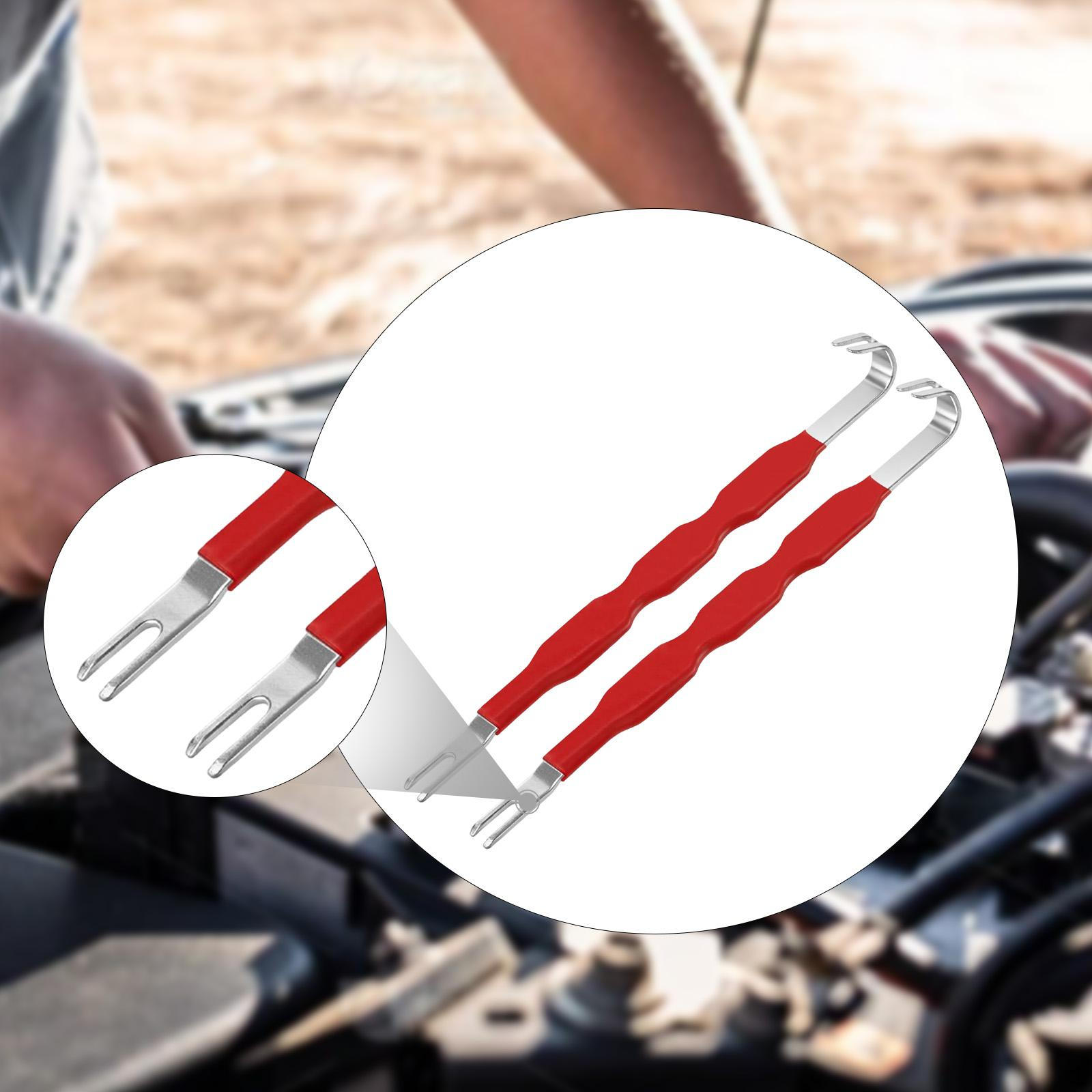 

2x Automotive Electrical Terminal Connector Separator Removal Tool,with with Straight Bent