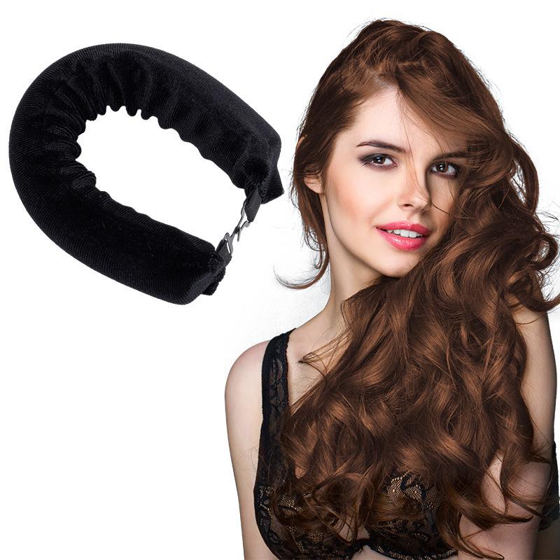 Cross-border Lazy Sleeping No-Heat Curling Tool: European & American Style