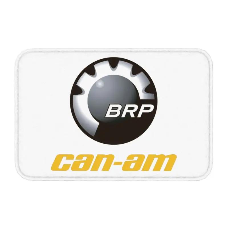 BRP ATV Can Am Logo Front Door Mat Anti-Slip Outdoor Quick Dry Doormat Floor Bathroom Entrance Rug Carpet