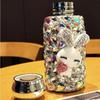 Luxury Shiny Rhinestone Travel Vacuum Water Bottle For Gift
