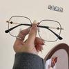 Vintage Retro Square Glasses Frame for Women Blue Light Blocking High Quality Eyewear Fashion Eyeglasses
