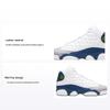 Air 13 Retro GS French Blue Kids Sneakers White Light-Steel-Grey Fire-Red DJ3003-164