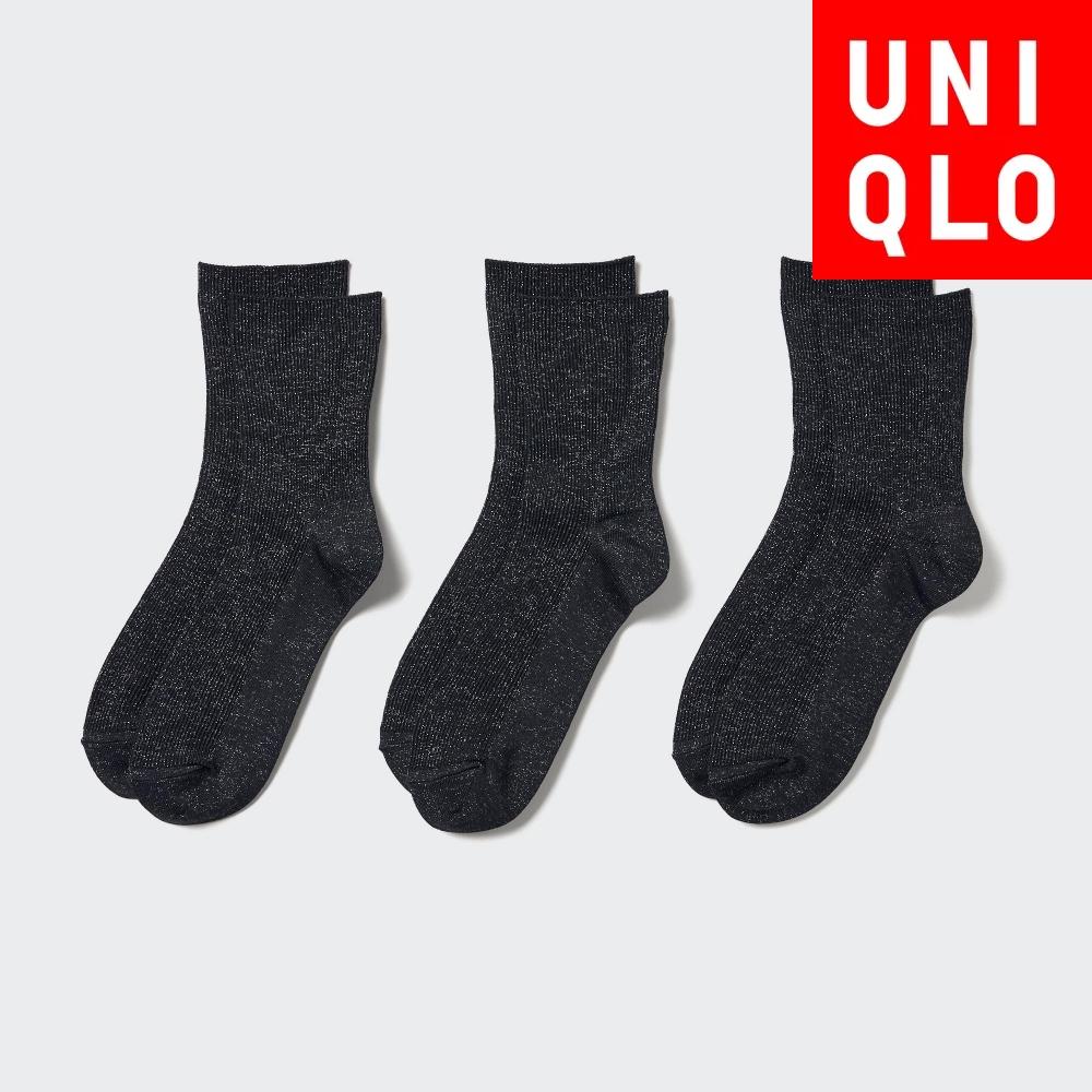 

Носки Uniqlo 3p Glitter 02 LIGHT GRAY/WOMEN 2325