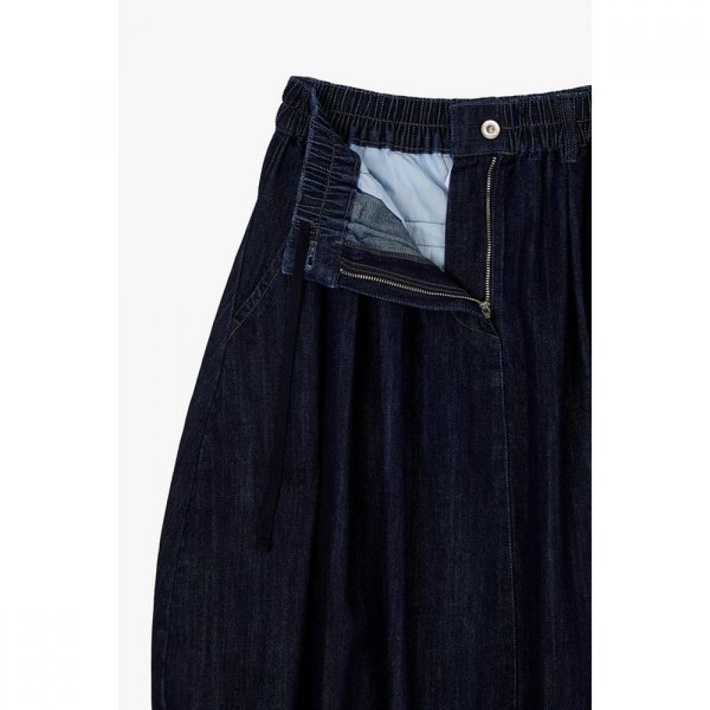 Studio Tomboy String Banding Denim Long Skirt 9176362974ar
