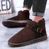 Snow Boots Women's Winter 2025 New Velvet Thickened Waterproof and Non-slip Outer Wear Cotton Shoes Winter Flat Warm Shoes
