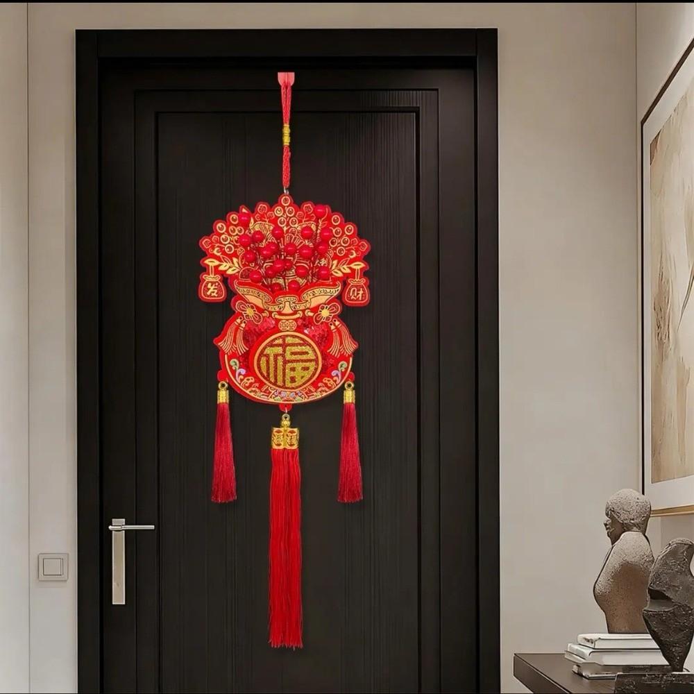 With Tassels Fu Character Hanging Pendants Traditional Chinese New Year Decor  New Year Gift