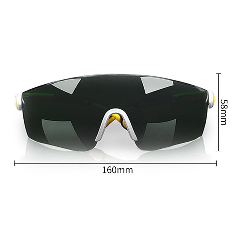 Welding Goggle Prevent Fog Scratch Proof Impact Resistant Red UV Protection Adjustable Legs Welder Glasses