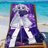 Game Y-Yunyun Syndrome Towel Sports Quick Dry Travel Camping Gear Sandproof Soft Light Large Beach Towel
