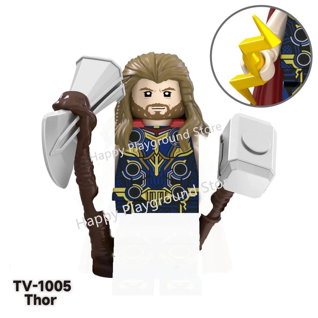 New Anime Super Cartoon TV Movies Heroes Bricks Toy Building Blocks for Kids Collect Toys Model Birthday Gifts