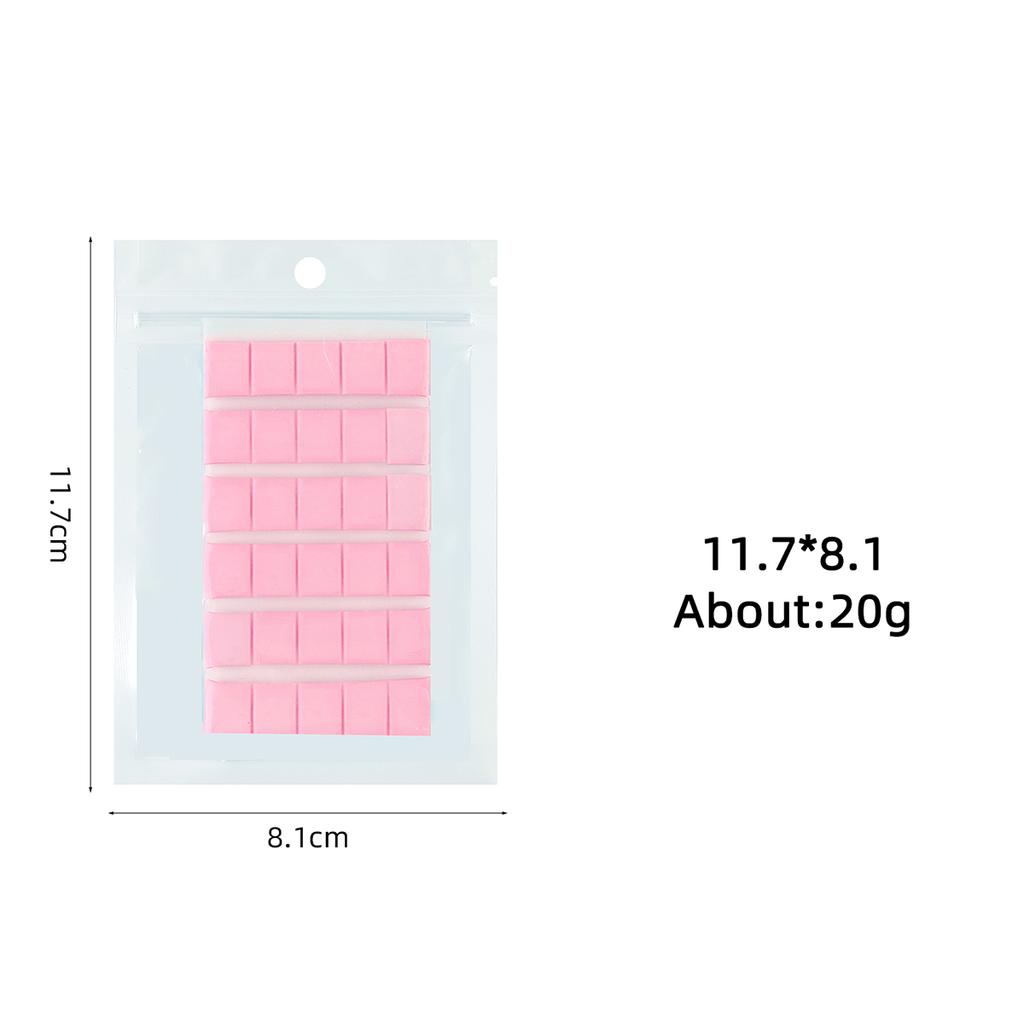 30 Stück Neuer Nagelkleber Klebeknete Wiederverwendbares klebriges Gel für Nagelkunst Übungsständer Displayhalter Falsche Spitzen Maniküre Werkzeuge