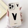New Fashion Letter Phone Case For iPhone 15 Pro Max 15Pro Soft Silicone Shockproof Cases For iPhone15 15ProMax Covers Bumpers