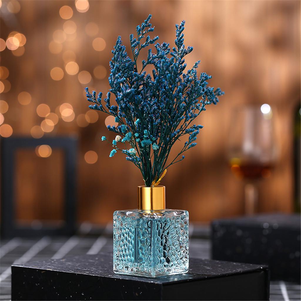 Oil Diffusers with Natural Sticks Glass Bottle and Scented Oil 80ML