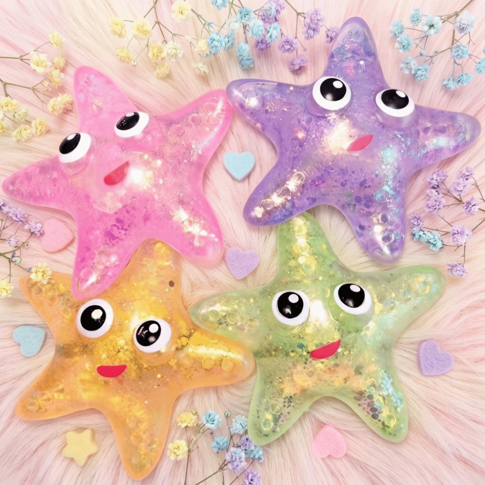 Slow Rebound Starfish Squishy Toy Color Change Starfish Slow Rebound Toy  Boys Girls