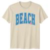 Beach Is My Happy Womens T-Shirt Beach Summer Gift For Her