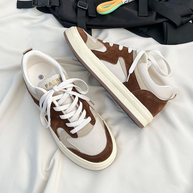 2024 Spring New Ins Canvas Men'S Shoes Trend Student Versatile Sports And Leisure Board Shoes Korean Version Of Xiaobai Tide Shoes