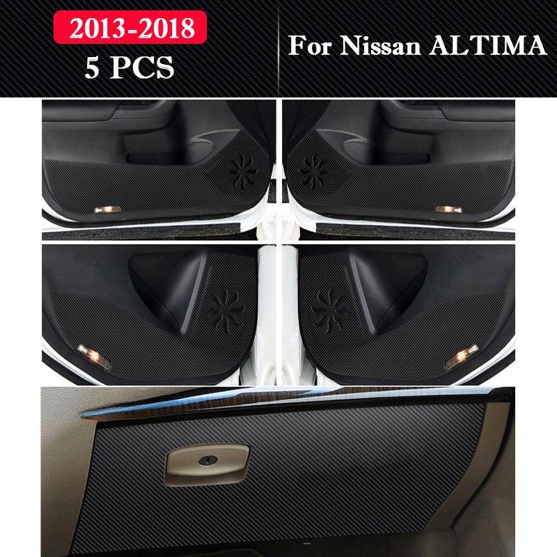 For Nissan ALTIMA 2013-2026 Car Door Anti-kick Pad Interior Protection Sticker Modification Decorative Sticker Auto Accessories