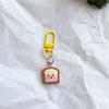 Cute Keychain Resin Bag Keyring New Cartoon Hanging Ornament