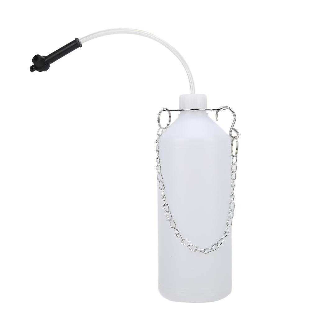 2L Manual Vacuum Brake Bleed Kit, 30psi Pressure Display with Relief Valve Wrench for European Vehicles