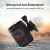 For Insta360 Ace Pro PULUZ Plastic Cage Expansion Adapter Frame with Cold Shoe Base (Black)
