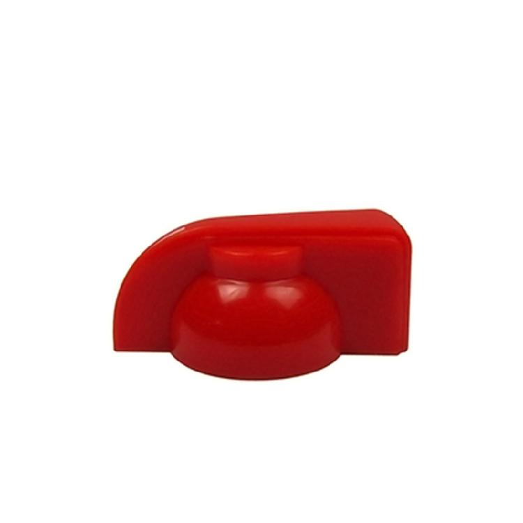 6Pcs Plastic Chicken Head Pointer Knob Effect Pedal Knobs Replacement Plastic Guitar Amplifier Knobs Easy to Use