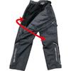 KOMINE Motorrad Winter-Überhose II und Winddicht für Herbst und Größe 3XL PK-908 741, Wasserdicht, Kältebeständig, Winter, 07-908 Schwarz,