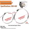 304 Stainless Steel Quick Release Hose Clamp: Widened, Thickened Light Pole Clamping Band