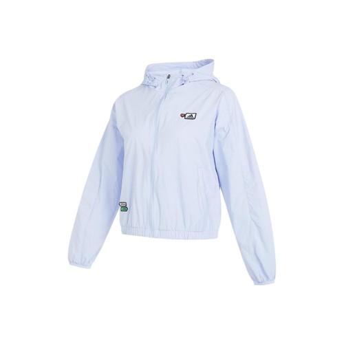 adidas adidas x SEEBIN Collaboration Sports Casual Jacket Women s Light Blue S светло-синий