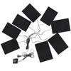 3 Levels Electric Cloth 1 To 8 Waterproof Heating Vest Pads Fold-proof USB Heating Outdoor Heating Pads