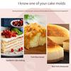 Non-Stick Silicone Cake Decorating Mold Baking Pan Fondant Round Trays DIY Pastry Tools Bakeware Household Kitchen