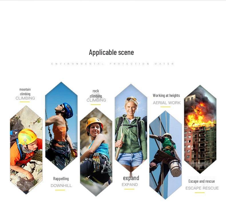 25KN O-Shaped Steel Lock Carabiner for Rock Climbing with Screw Lock Safety