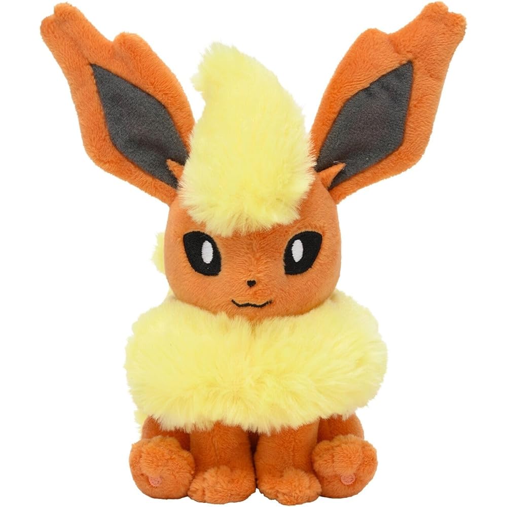 Pokmon Center Original Pokmon Fit Plush Toy Flareon 16x16x9 cm