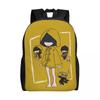 Custom Game L-Little Nightmares Anime Laptop Backpack Women Men Casual Bookbag for College School Student Bag