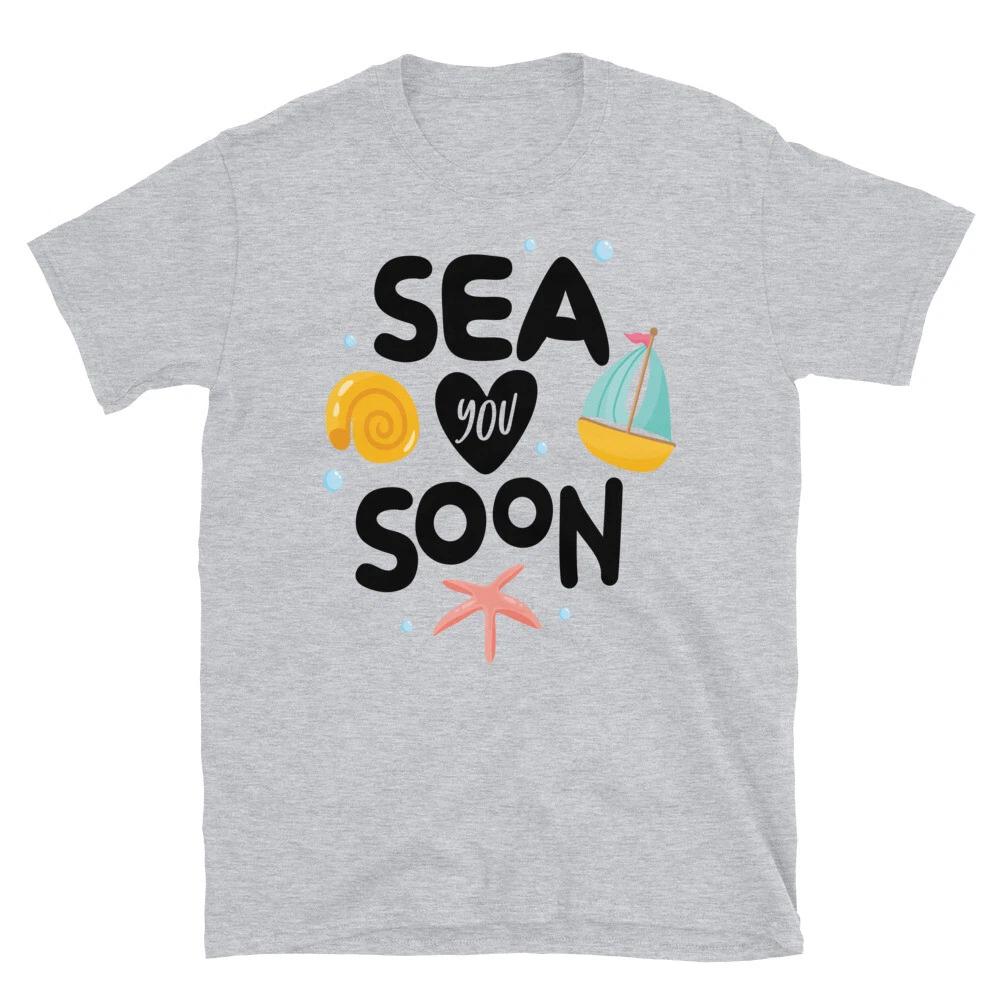 Sea You Soon Nautical Summer T-Shirt XL