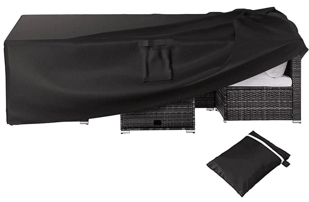 Tarpaulin cover for garden furniture, large, waterproof, high-quality table
