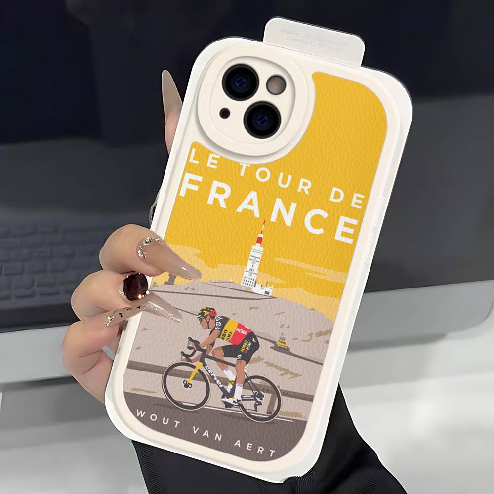 

Спортивний чохол для телефону на велосипед Для iPhone 16 15 14 11 12 13 Pro Max Plus Задня шкіряна панель iPhone 15 plus
