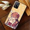 For Xiaomi Poco X4 F4 Gt M4 Pro 5g M3 9t 11t Mi 11 Lite 10t X3 Nfc F3 Note 10 Phone Case Anime Genshin Impact Capa Black