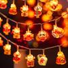 1.6M 10Led Chinese Spring Festival String Lights Hanging Ornaments Home  Year Bedroom Living Room Decoration Party Supplies