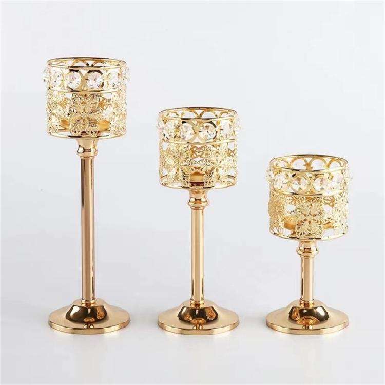 Candle Holder Candle Stands for Dining Table Candlelights Decorations