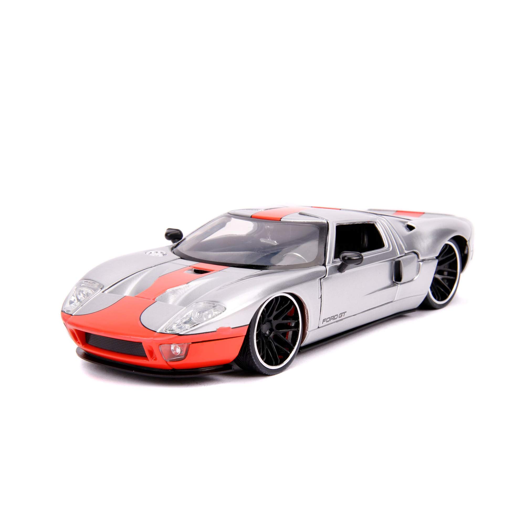

JADA TOYS Миниатюрная машинка Размер 2005 Ford GT Конфетно-серебристый 1/24 - серебряный