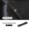 VEDB9 For Ford Leather Car Seat Belt Shoulder Cover Litchi Texture Comfort Pad Fiesta Ranger Mondeo Escape Ecosport Fusion Explorer