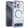 For iPhone 16 Pro Case Compatible with MagSafe Folding Kickstand Anti Drop PC + TPU Back Cover