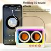 Portable Retro Bluetooth Speaker TWS Hifi Stereo Soundbar Subwoofer Wireless MP3 Music Player with Mic Support TF Card USB Play