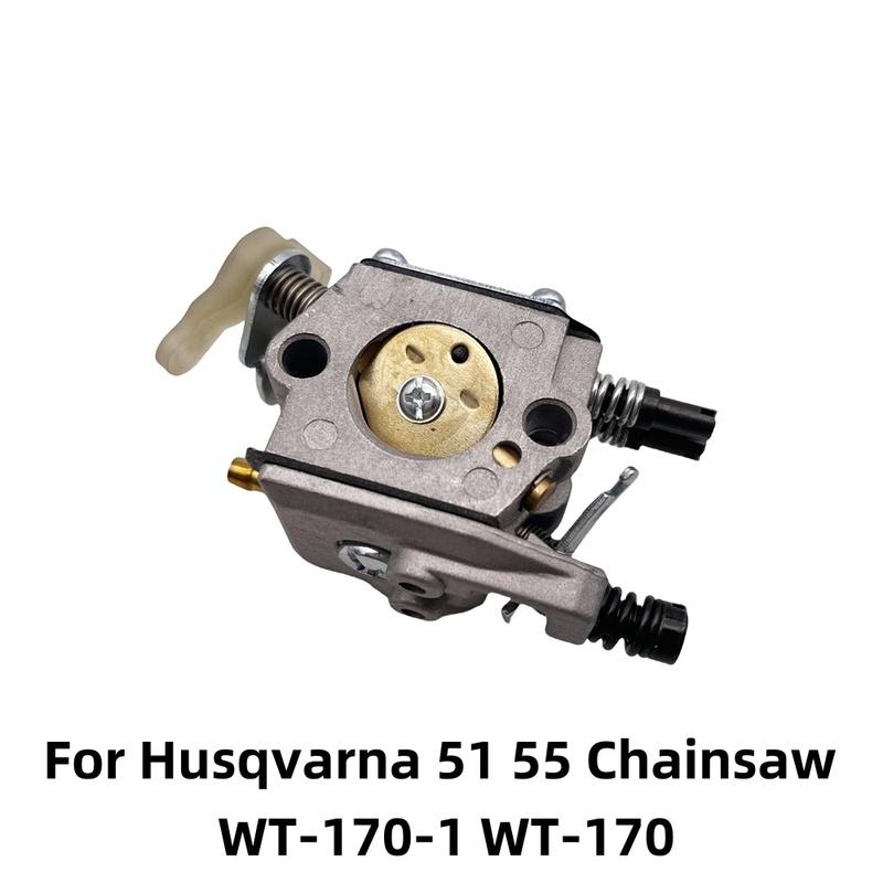 Carburetor For Husqvarna 51 55 Chaaw Replace WT-170-1 WT-170 503281504 Chaaw Parts Replaces Carburetor Carb Engine