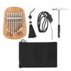 GECKO K‑8CA Kalimba Thumb Piano Percussion Instrument Camphor Wood 8‑Key Mini Hanging